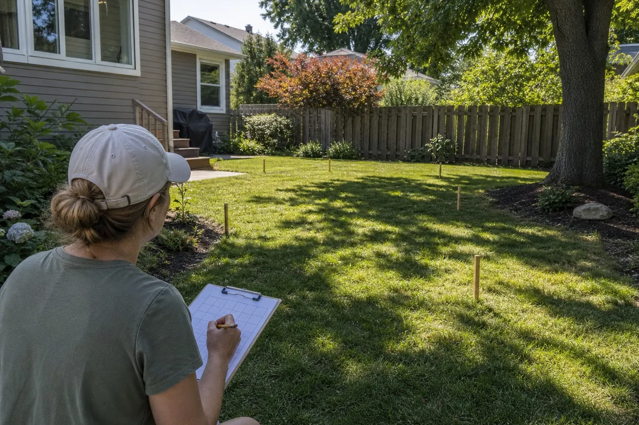 Tracking Sun and Shade in the Yard